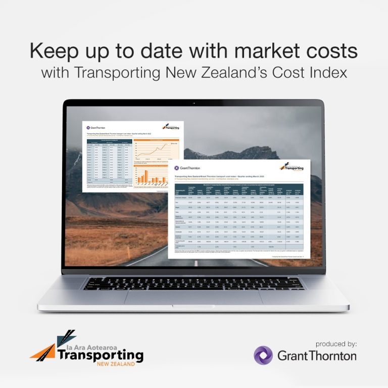 Transporting New Zealand Cost Index Annual Subscription Ia Ara